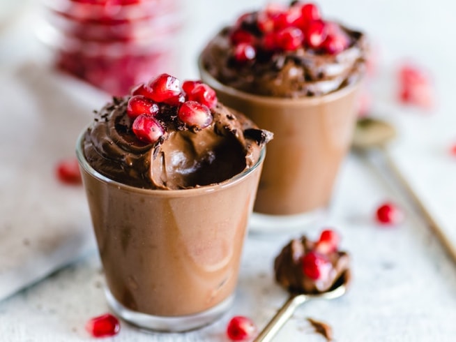 chocolate with pomegranate
